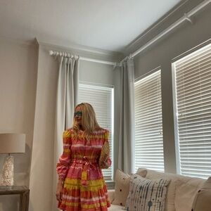 Vibrant Striped Dress